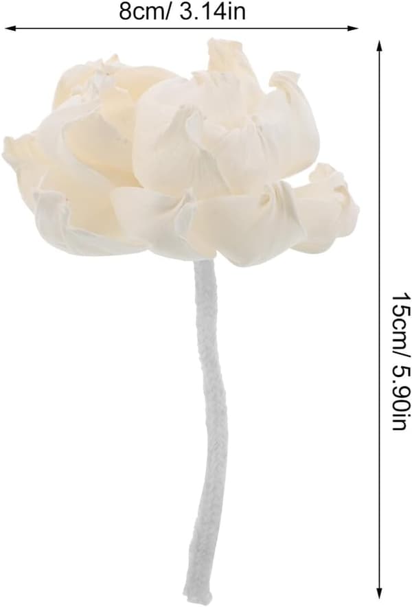 4 st vassdiffusor pionblomhuvud aromablomma eteriska oljediffusorer