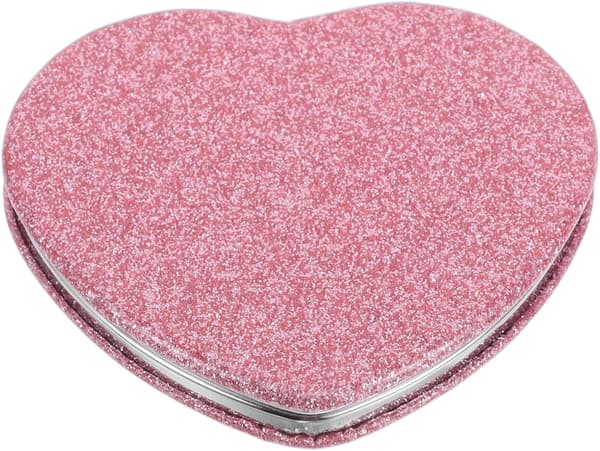 Sammenfoldeligt makeupspejl Bærbart lommespejl til pung Dobbeltsidet design
