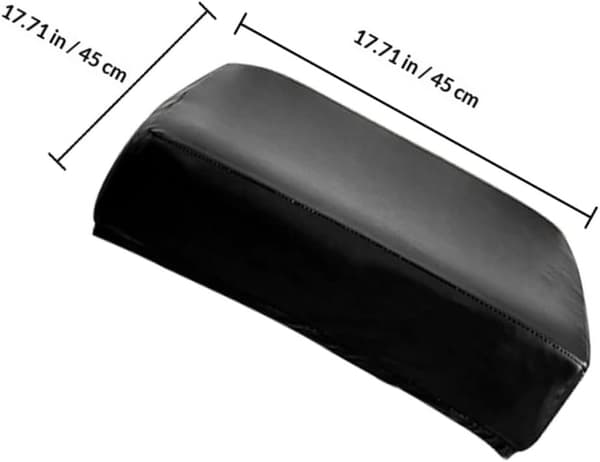 Skyddande stolsöverdrag Stolssitsdyna Överdrag Samtida Design PU Läder Stretch