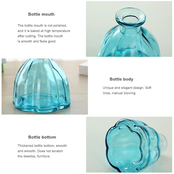 DIY Doftpinne Utan Eld, Torra Blommor, Flyktig Glasflaska, Doftflaska, Tom Flaska, Ins, Liten Vindvas