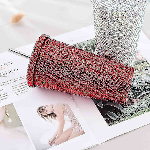 500 ml Bling Diamond Termosmugg med Strass