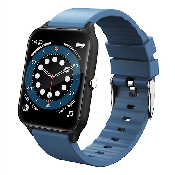 Second Development Smart Armband Ultra-tunn Full Screen Smartklocka Blue