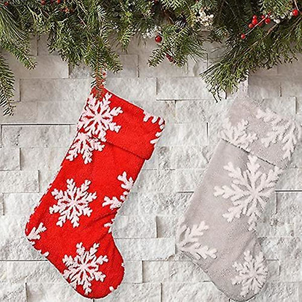 Jule Strømper Store Jule Strømper Julepynt Jule Strømpe Grey