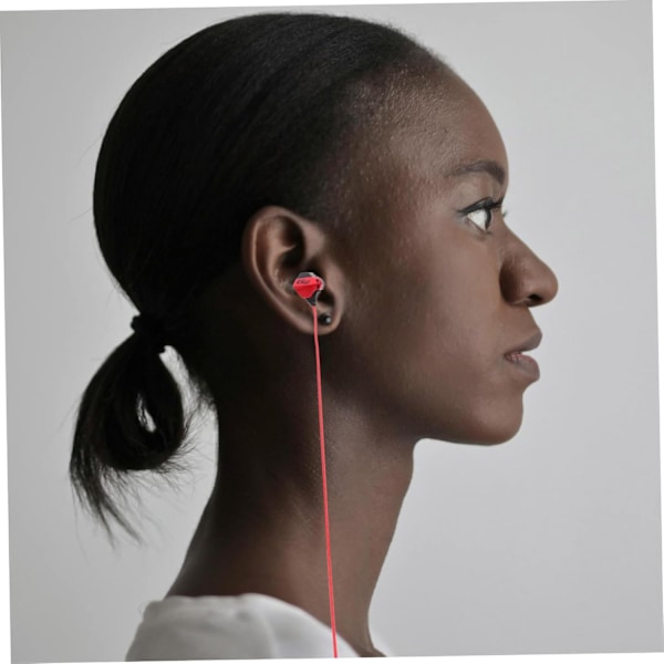 Langalliset peli-in-ear-kuulokkeet PC-pelaamiseen, ergonomiset nappikuulokkeet mikrofonilla