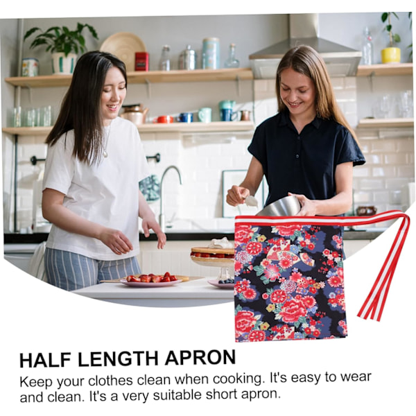 Sushi Förkläde Halv Midja Förkläde Bakförkläde Kockförkläde