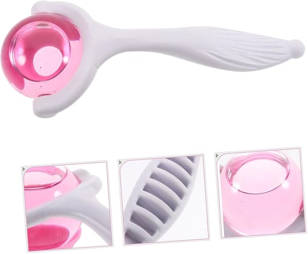 Isansigtsrulle Massager til lindring af hævede øjne Bærbart ansigtsmassageværktøj