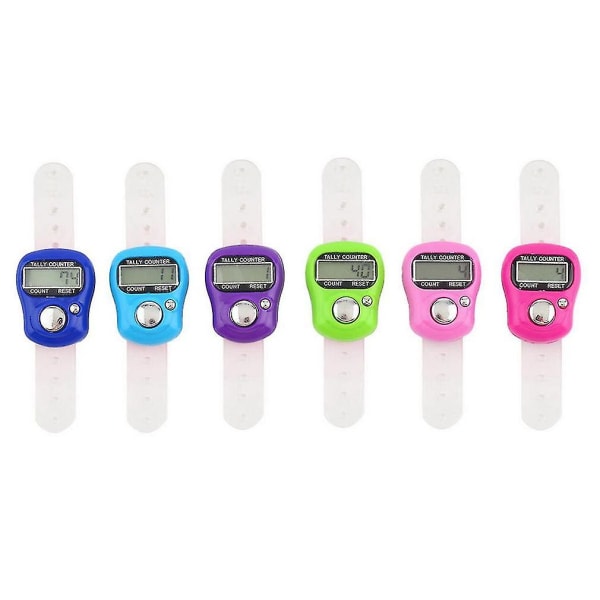 Stitch Marker Rad Fingerteller LCD Digital Tell