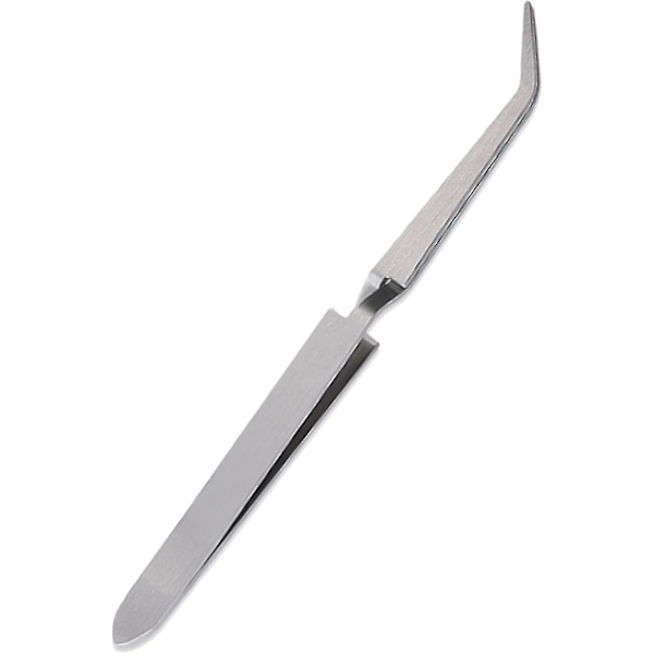Rostfritt Stål Nageltång Gel Tips Skulptur Tång Klipp Multifunktionella Nageltång Tångsilver2st
