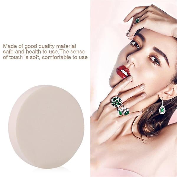2-pack Makeup Svamp för Våt & Torr Foundation & Puder