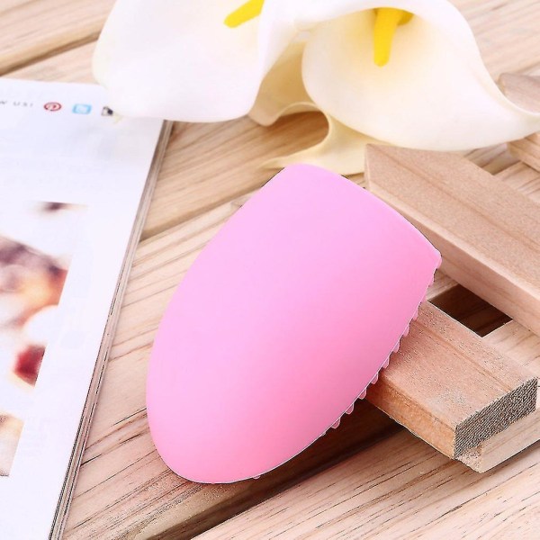 Compact Cleaners Egg Cleaning Glove Makeup Brush Scrubber