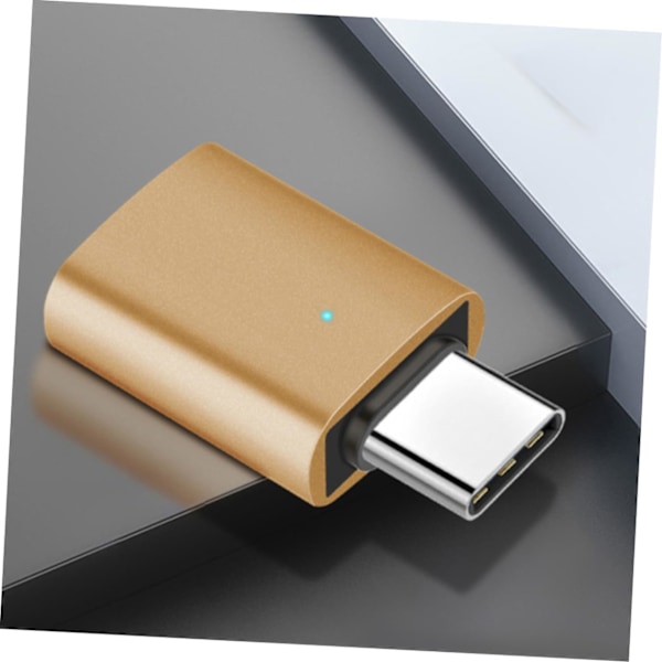 Usb-sovitin 3 kpl Type-c - Usb 3.0 -muunnin Nopea tiedonsiirto matkapuhelimille, tableteille, kannettaville tietokoneille, LED-valoille