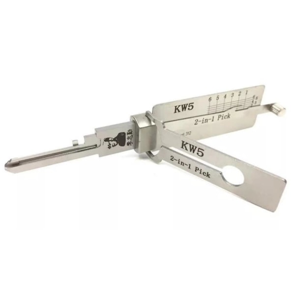 Låsesmedverktøy Sølvmetall For vedlikeholdsverktøy for 5-pins nøkkelspor
