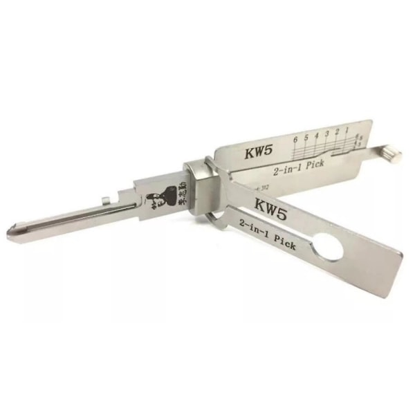 Locksmith Tool Silver Metal 5 Pin Keyway Maintenance