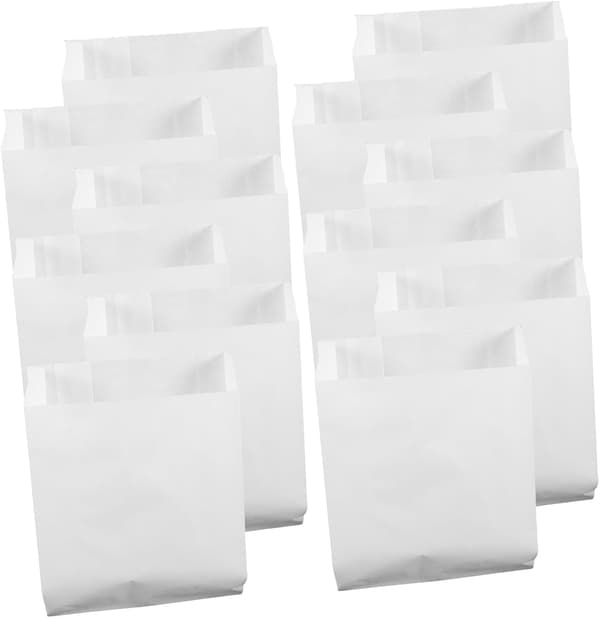 100 st oljefriterad kyckling Take-out påsar Papperspåsar för snacks