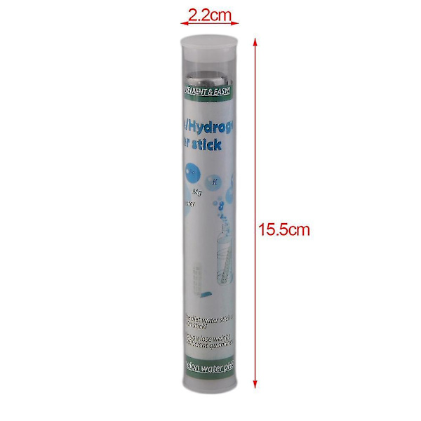 5 st. Bärbara Vattenstavar pH-Alkaliserare Joniserare Stavar Filter