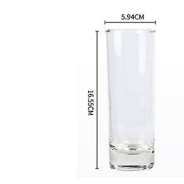 1 stk 310ml Høy Barglass med Tykk Bunn