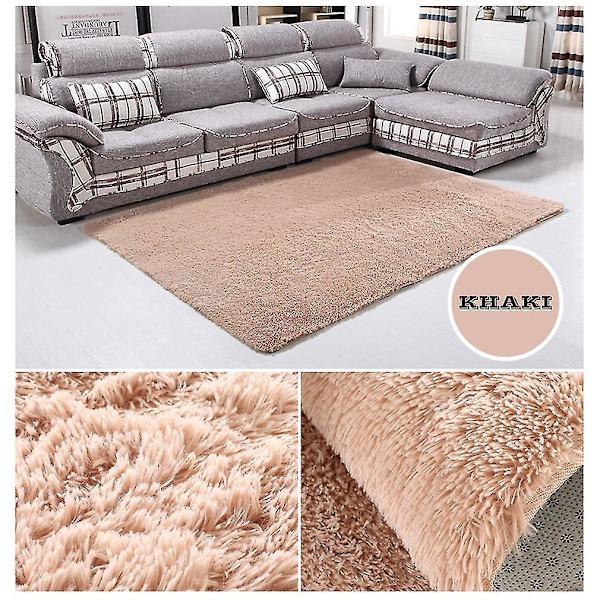 Fiber House Olohuoneen ja Makuuhuoneen Matto Liukastumaton Shaggy Matto