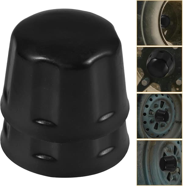 4st ATV Fälg Bultskydd Gummi Nav Dammskydd Däckmutterkåpa för Fälgskydd