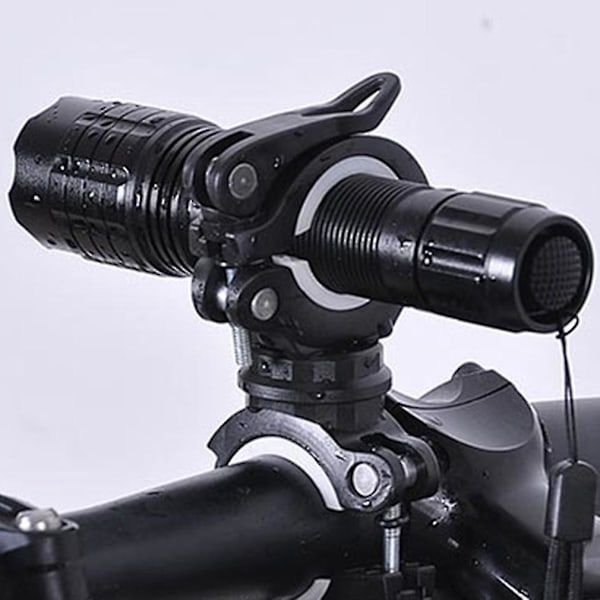 360° Rotasjons Lommelykt Lampe Lys Holder