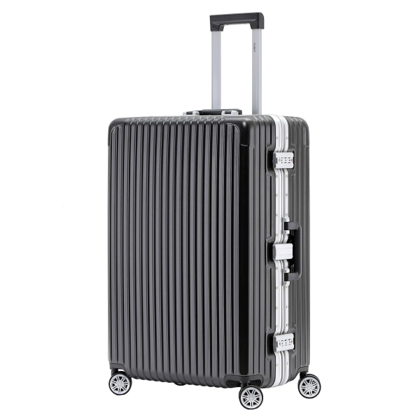 Højt Holdbar Rejsekufferter Check-in Bagage Kabine Bagage Charcoal Large 30''