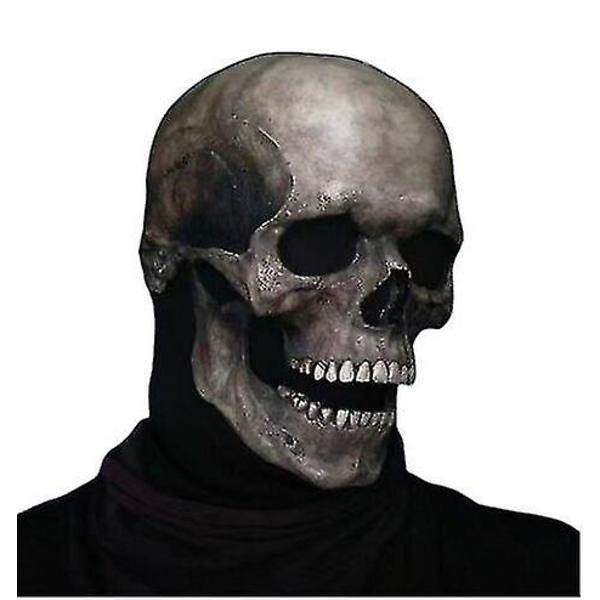 Mask Horror Prop Kostume Grey