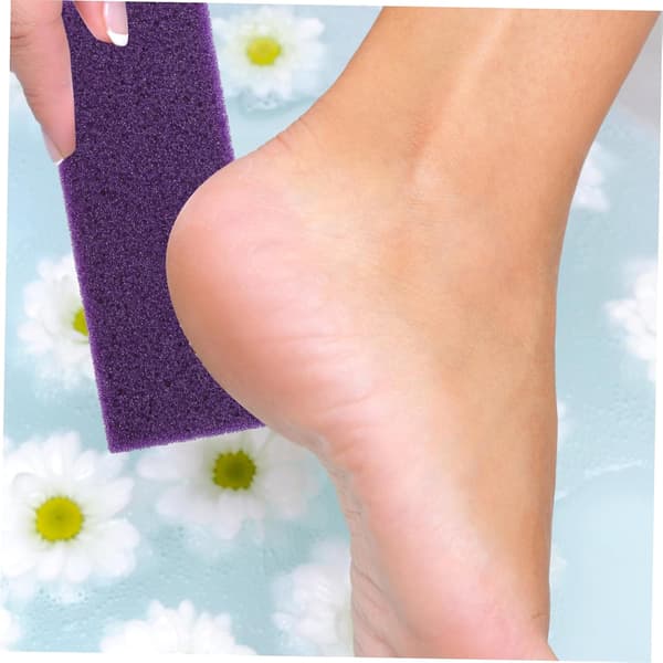 2 stk pimpsten eksfolierende værktøj fodhårdhedsfjerner pedicure skrubber