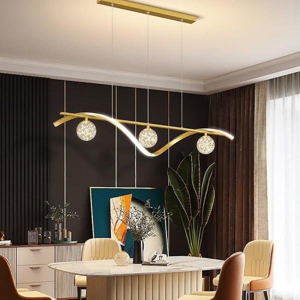 100cm Nordic Style Pendant Light Led Metal Painted Modern