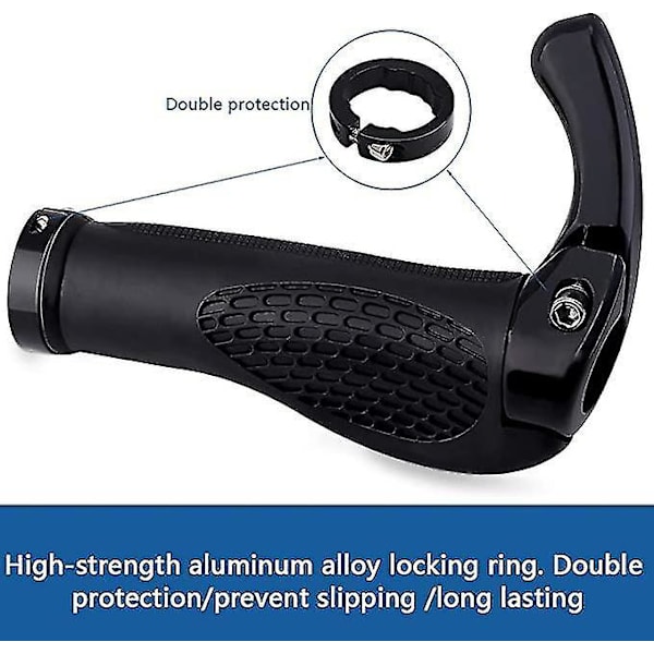 Sykkelstyregrep Ergonomiske Sklisikre Gummi MTB Landeveissykkel