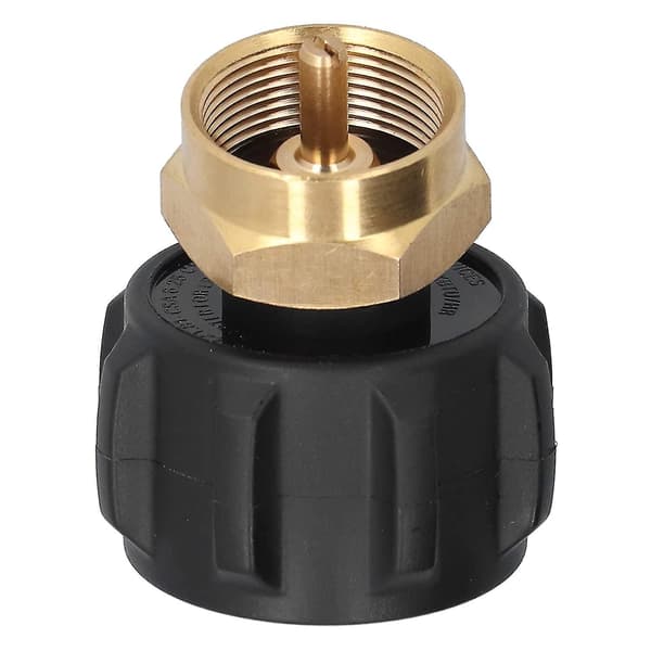 Gassregulator Fyllingsadapter (svart gull) (1 stk)