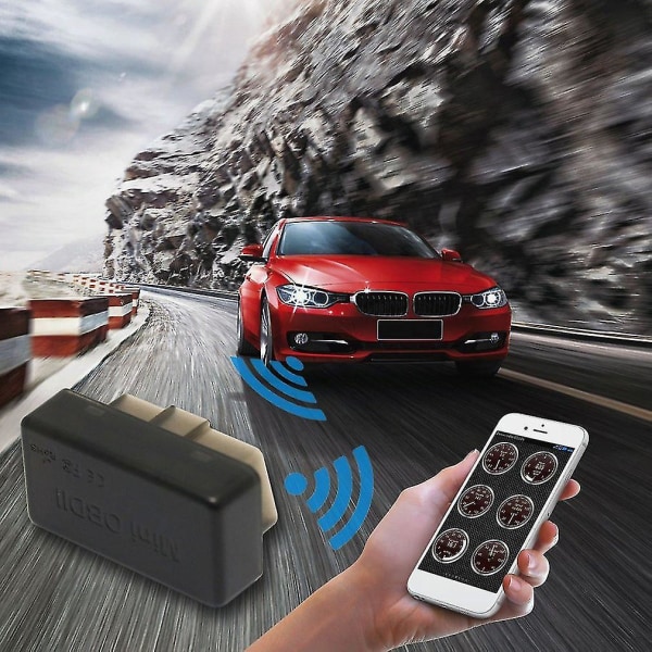 Bærbar OBDII Bluetooth 4.0 ST Chip Auto Diagnostisk Værktøj