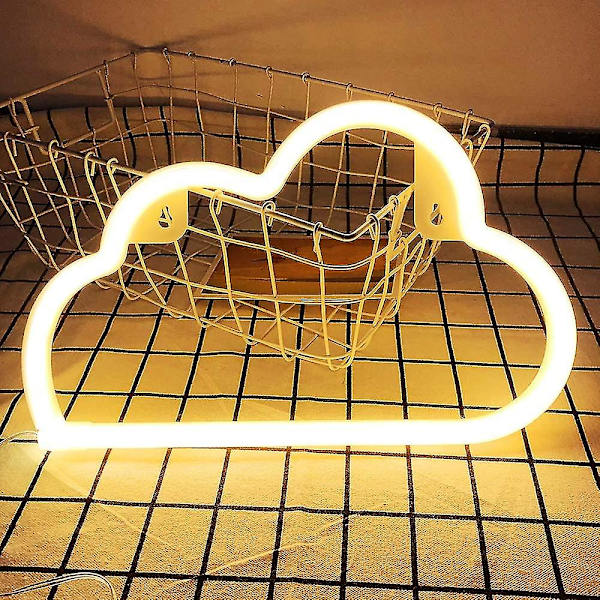 LED-neonskyltar för väggdekoration, USB eller batteridriven dekorationslampa, neonljus