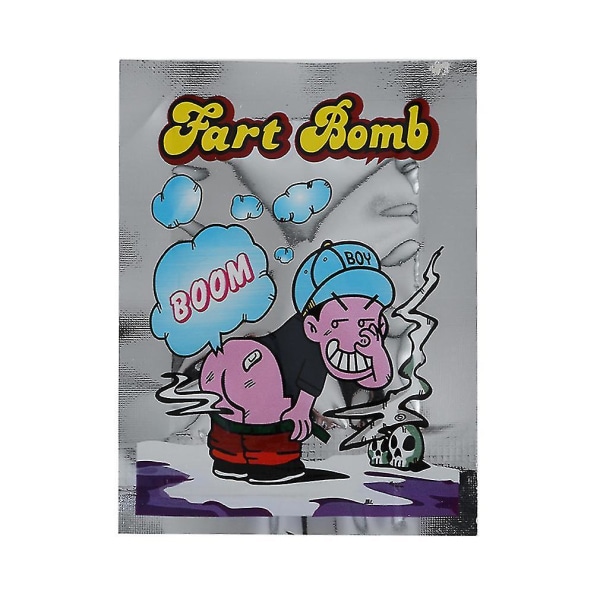 10 stykker ildelugtende prut bombetaske fjols legetøj nyhed prank nogen stinker eksploderer