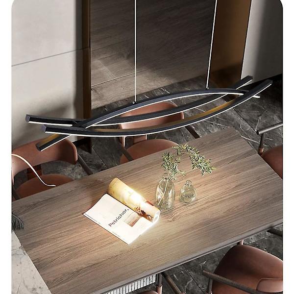 100cm LED Hængende Lampe Line Design Metal Kunstnerisk Stil Moderne