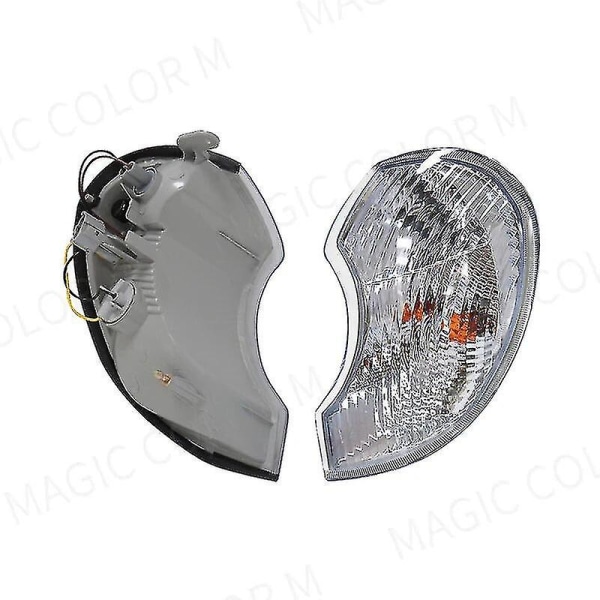 Framlampa med blinkersindikator för Hyundai Terracan 2001 2002 2003 2004 2005 2006 med lampa