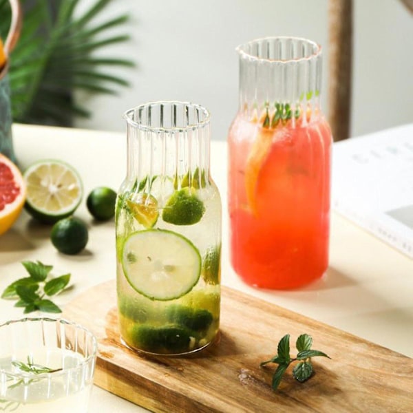 200-600ml Kjøkken Glasskopp Drikkware Kald Kanne