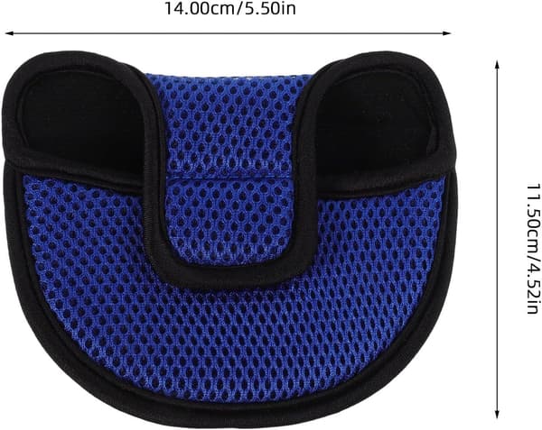 Golf Puttertrekk Nylon Mesh Putter Headcover Mallet Golfkølledeksler for Menn Kvinner
