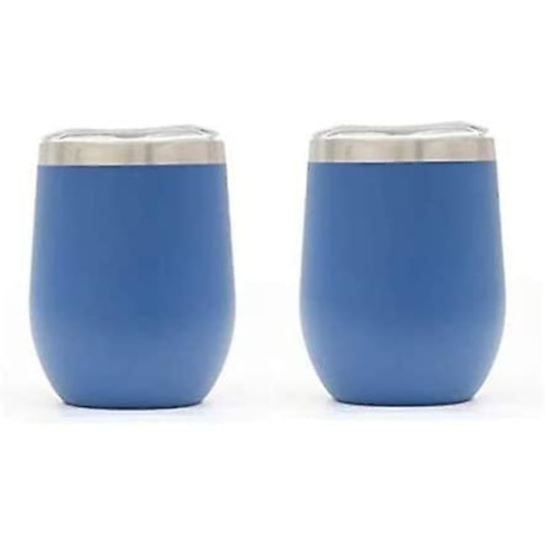 2 stk 12 Ounce Stemless Vinglas Tumbler Cup