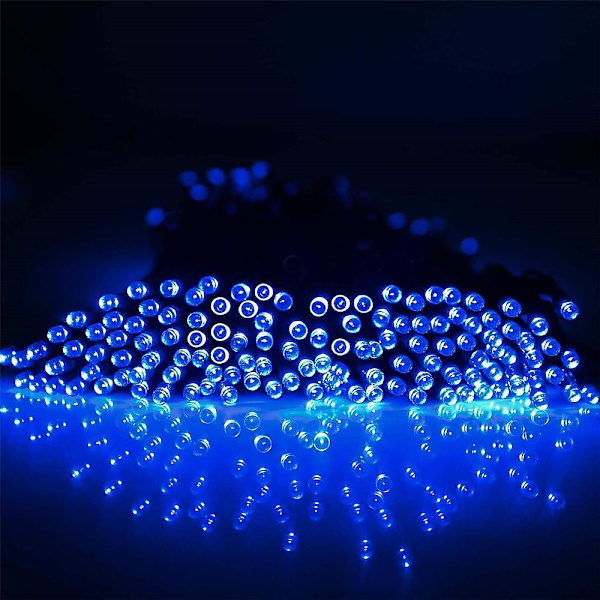 Ulkoilma Solar String Valot 22m 200led 8 Tilaa Jouluvalot