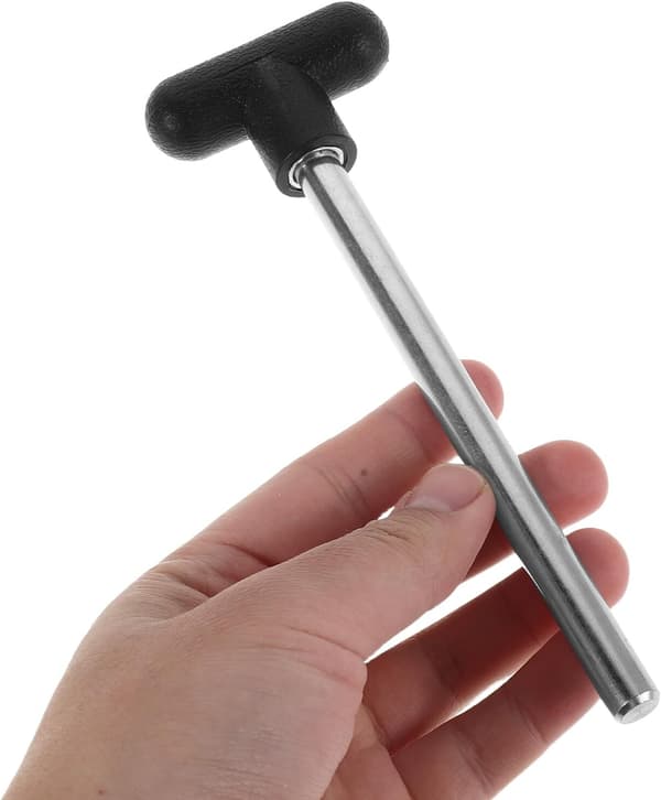 T-formad viktstapelstift Φ10×133mm Låsande väljarviktstift