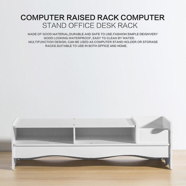 Multifunktionelt Computerbord Organizer Opbevaring Desktop Stativer