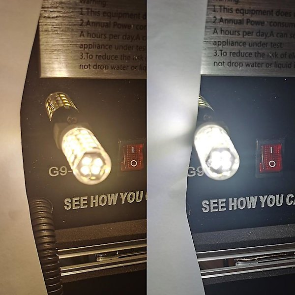 6-pack LED-lampa G9 Bi-pin 4W 52 LED SMD2835 Spotlight