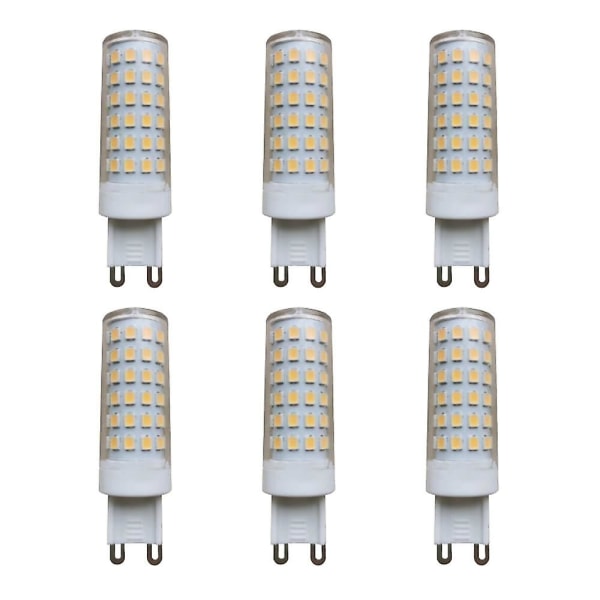 6-pack G9 7W 78LEDs Spotlight Chandelier Taklampa