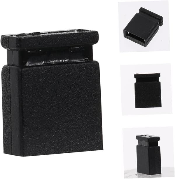 1000 st Jumper Cap Kortslutningsblock Radstift Shunts för Kretskort