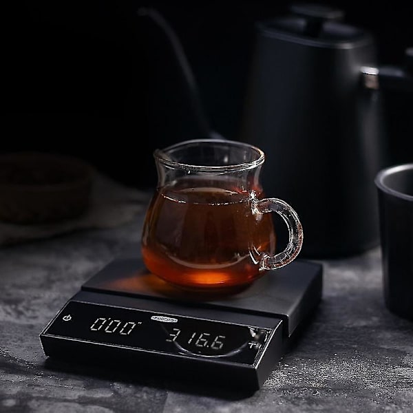 Kaffevægt Bluetooth Smart Digital Hæld Kaffemåler