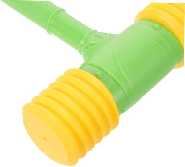 Bärbar gul Whack Game-hammare för plastklubba för precision Whacking Entertainment Props