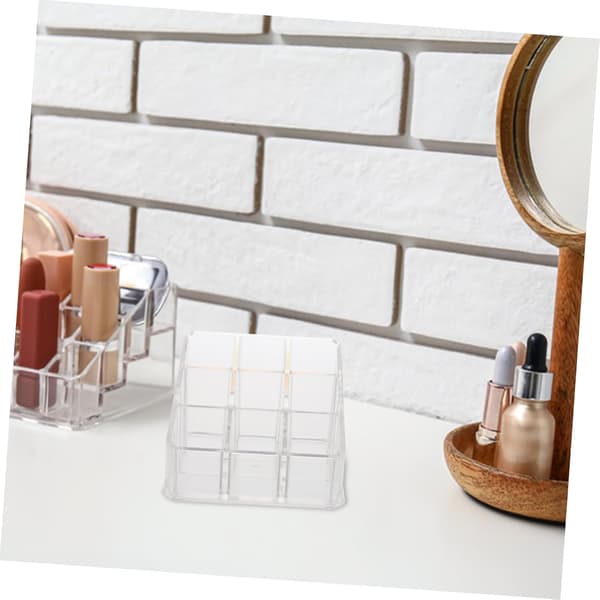 Leppestiftholder Organizer Sminke Oppbevaringsstativ Lip Gloss Utstillingsstativ