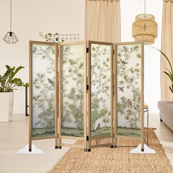 2 stk. foldbare rumdelerfødder skillevægsskærmstøtte PVC-holder