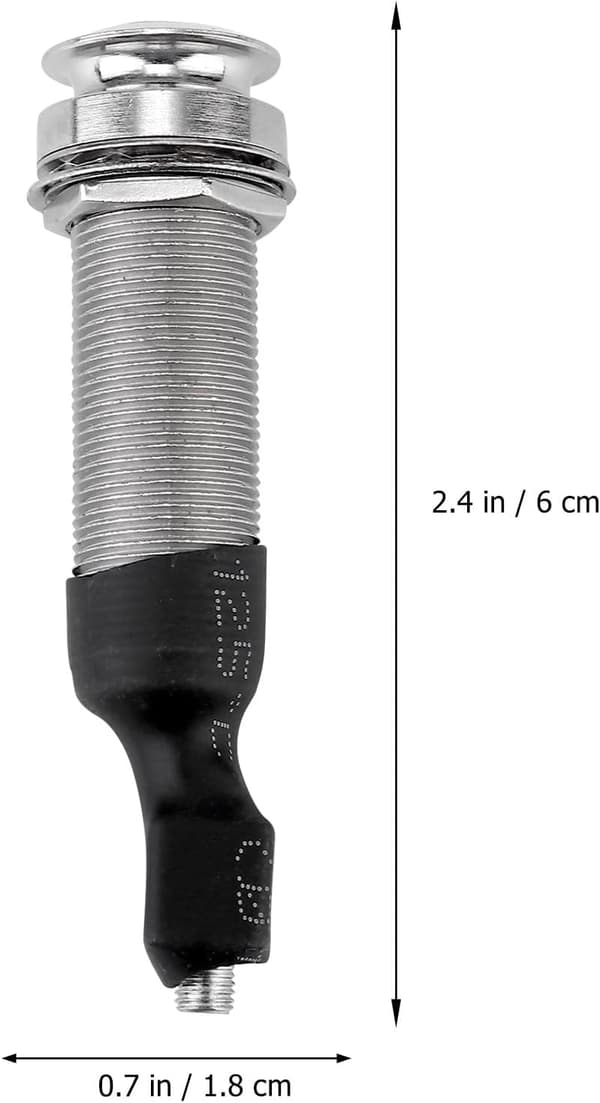 Guitar Pickup Endpin Jack-stik med høj følsomhed og kompakt forbindelse