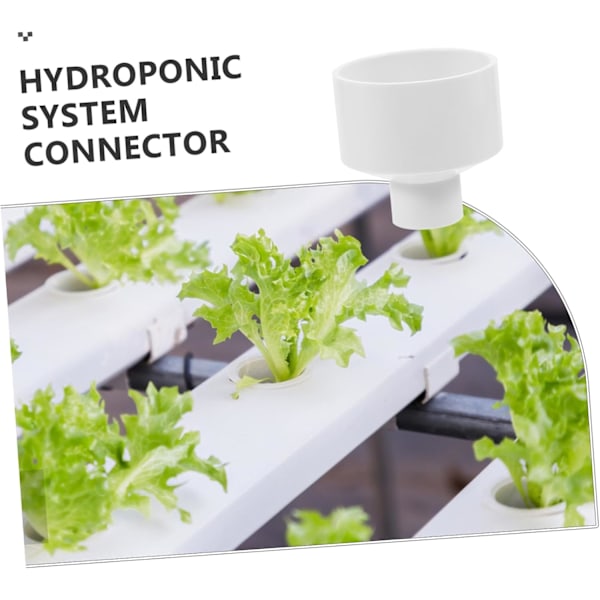 Vandrørsamlingsstykker PVC-adaptere til hydroponiske systemer, robuste og stilfulde