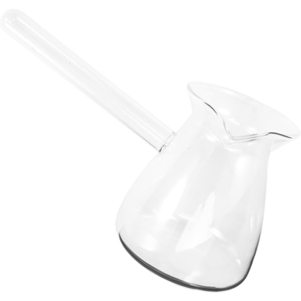 Glas Mælkekande Kop Flødekande til Latte Skummer Kop Sidehåndtag Kedel